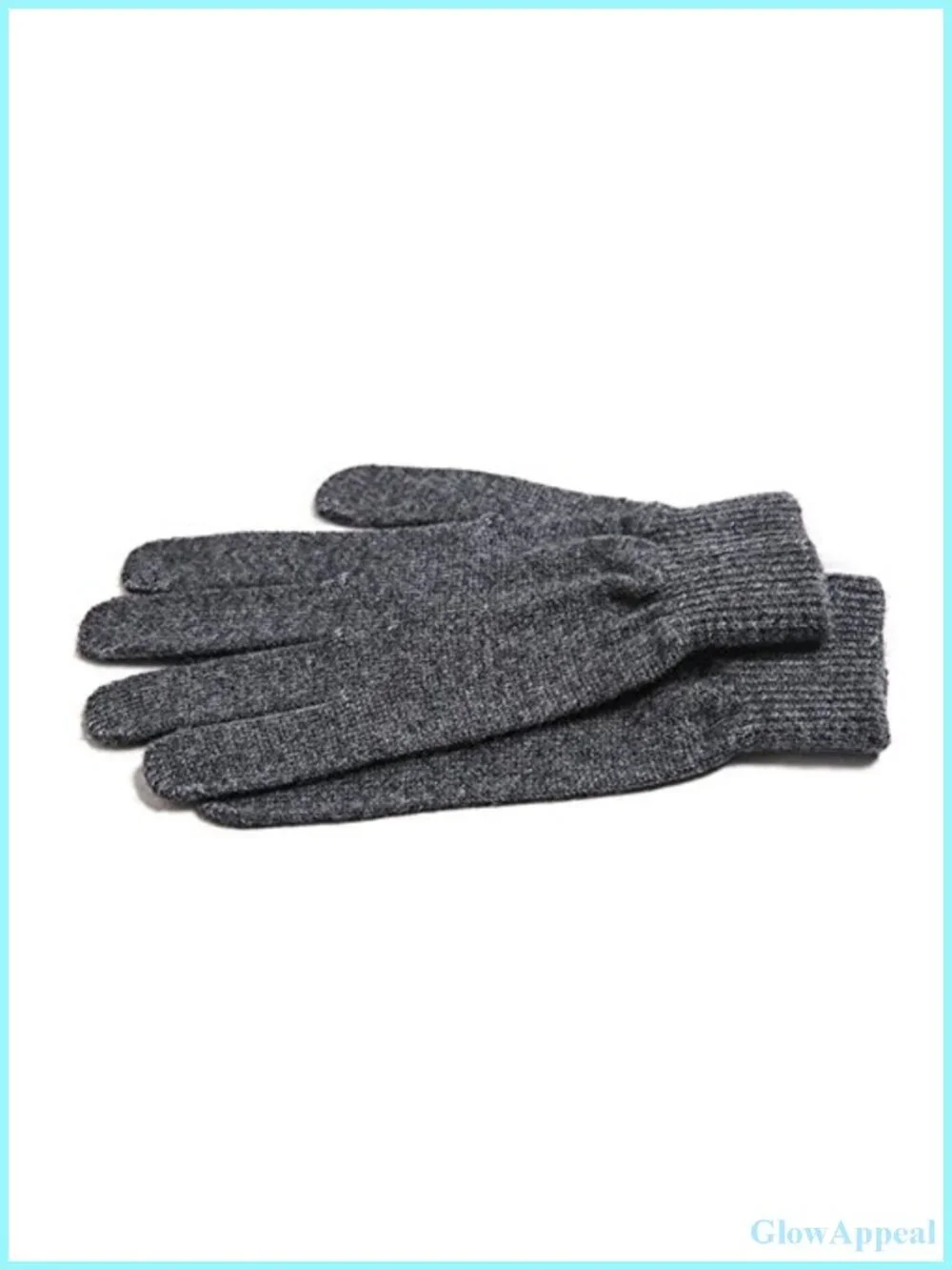 100% Pure Cashmere Full Finger Gloves Women Knitted Winter Warm